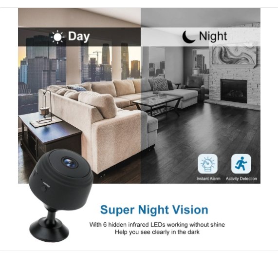 اصغر كاميرا لا سلكية