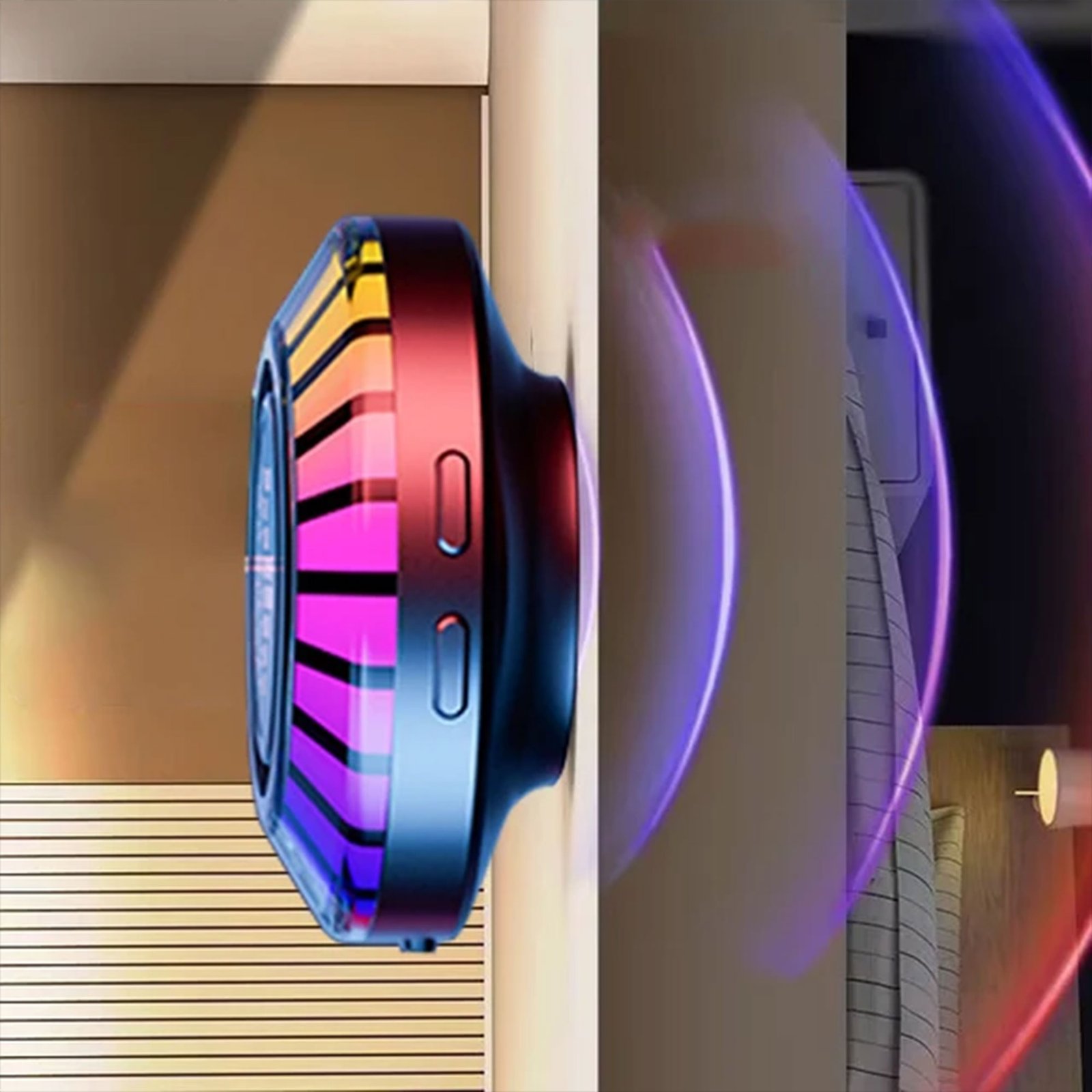 مكبر الصوت اللاصق المحمول - الصورة 4