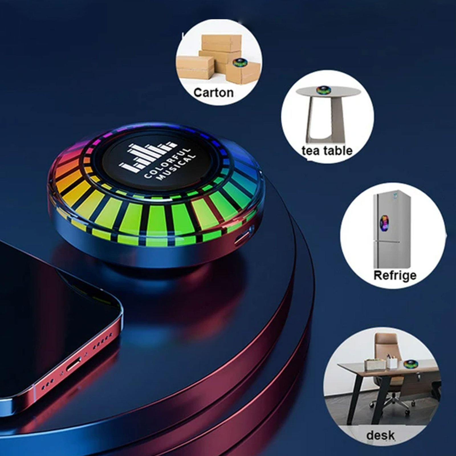 مكبر الصوت اللاصق المحمول - الصورة 6